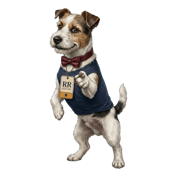 Agent, the Receipts Report Ledger Terrier